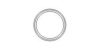 BMW 18111723539 Seal, exhaust pipe